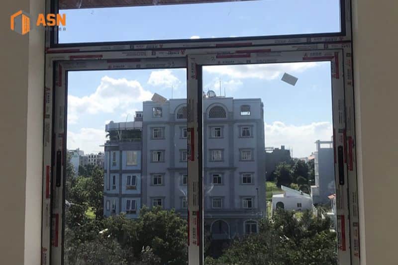cửa sổ lùa 2 cánh nhôm xingfa hệ 55