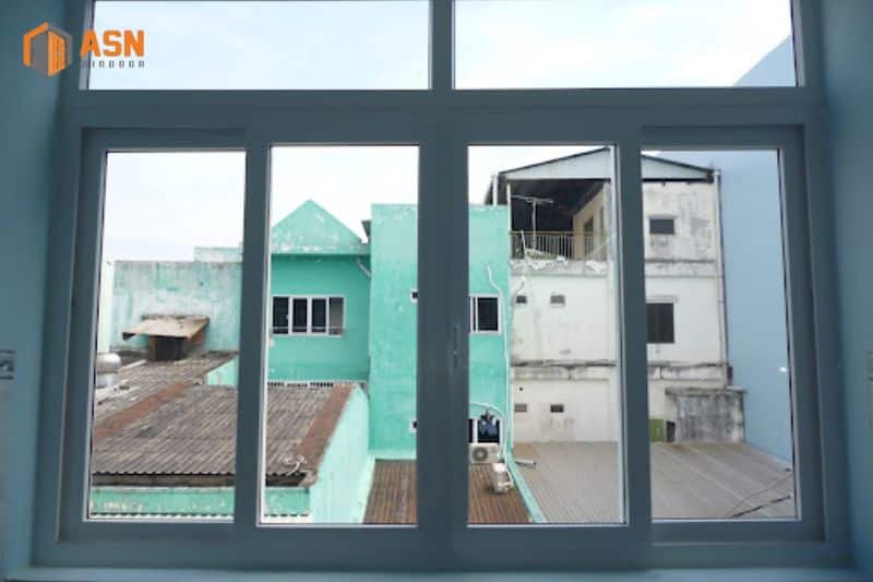 cửa sổ lùa 4 cánh xingfa hệ 55