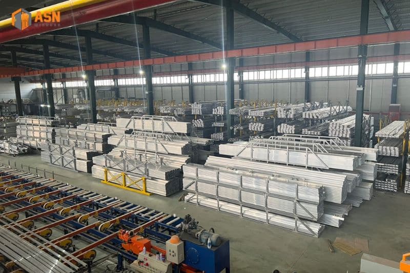 các loại cửa nhôm kính