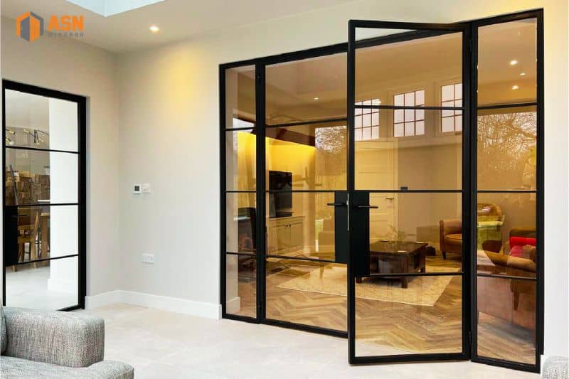 các loại cửa nhôm kính