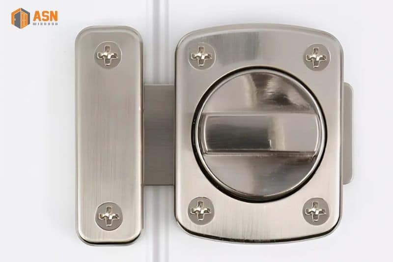 Chốt cửa nhôm kính