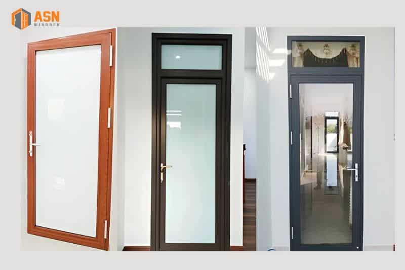 cửa nhôm kính 1 cánh