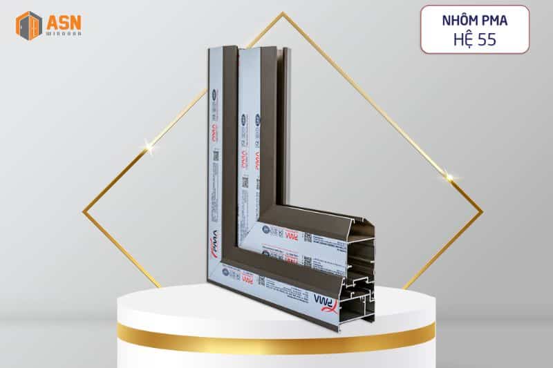 cửa nhôm kính phòng ngủ
