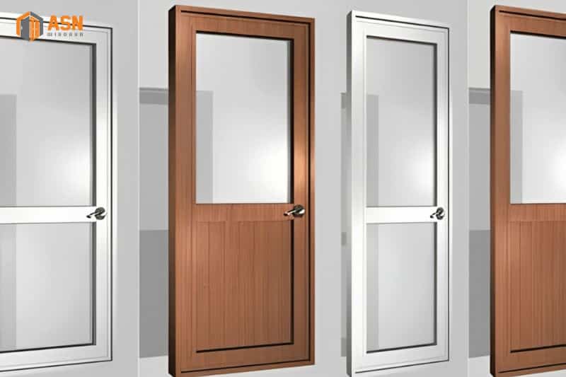 giá cửa nhôm kính thường
