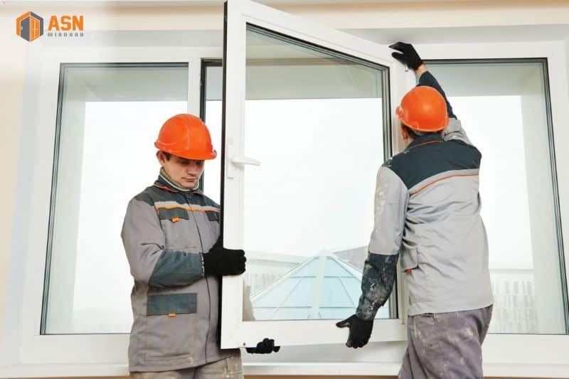 giá cửa nhôm kính thường