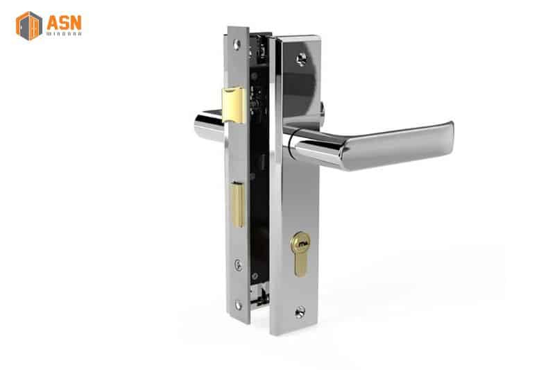 Tay nắm cửa nhôm kính