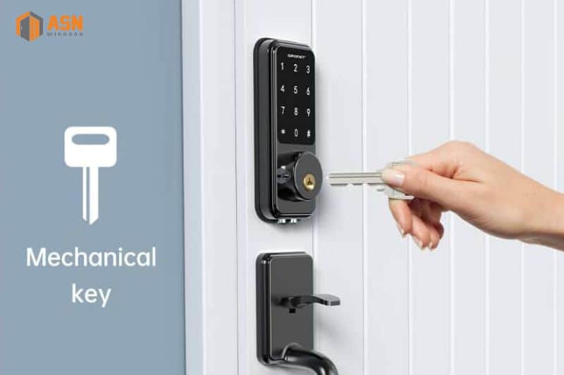 cách mở cửa nhôm kính bị khóa trong