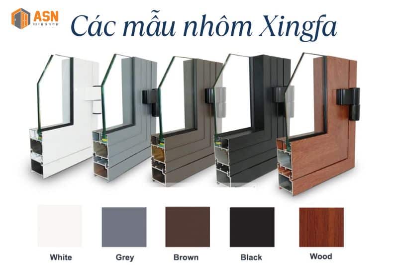 cửa nhôm kính xingfa