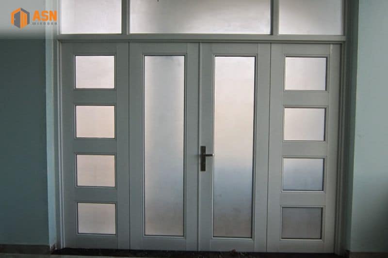 Cửa nhôm kính mờ
