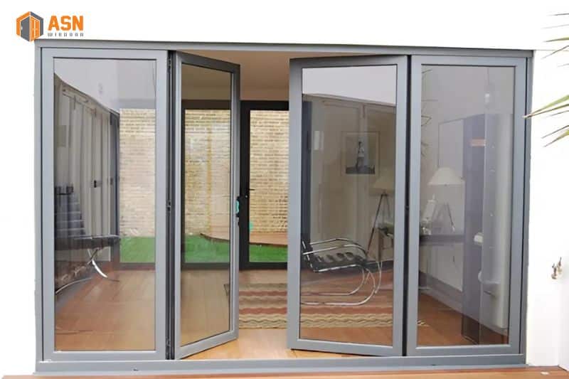 Cửa nhôm kính Xingfa 4 cánh