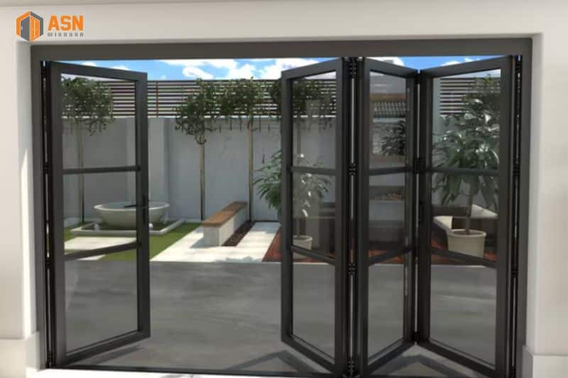 Cửa nhôm kính Xingfa 4 cánh