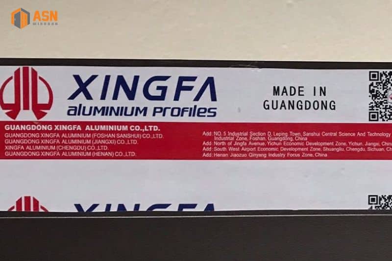 Cửa nhôm Xingfa 4 cánh hệ 55