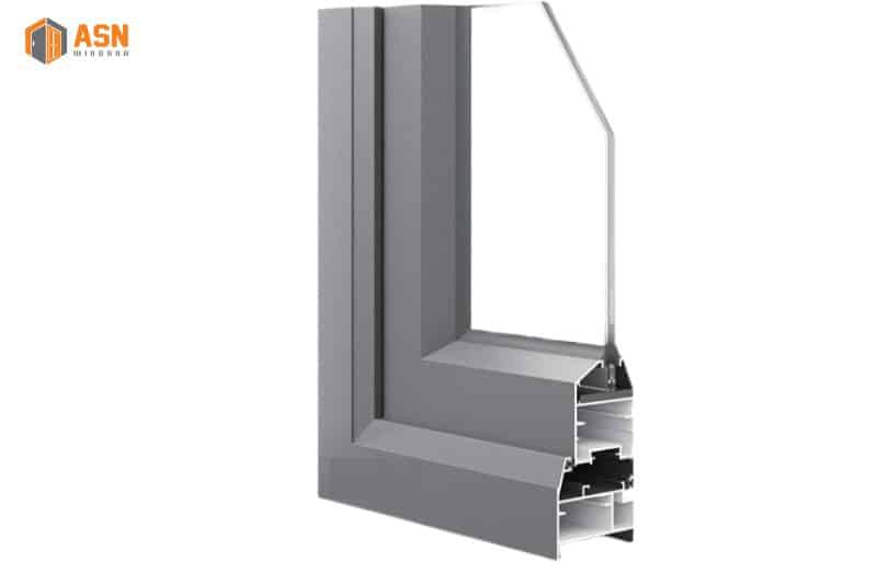 Nhôm hệ 55 vát cạnh