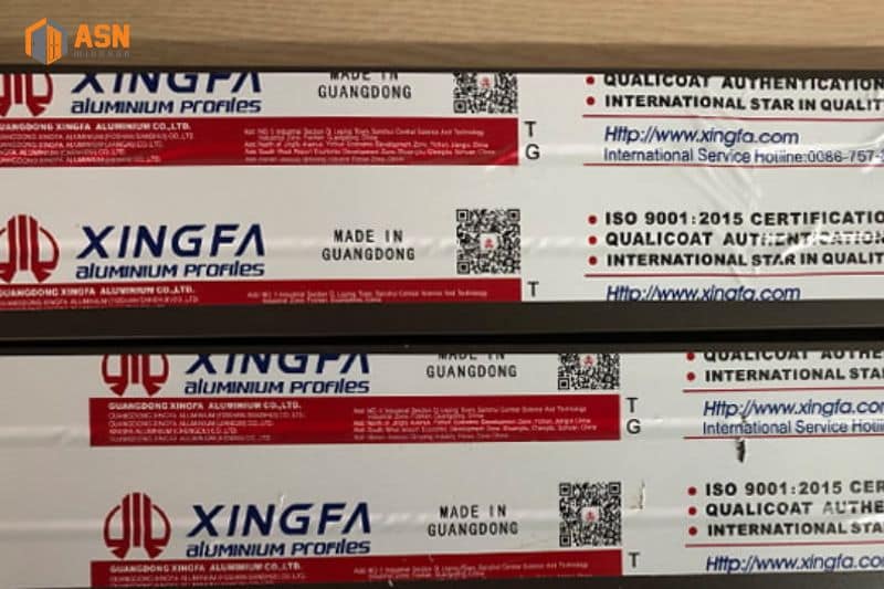 Nhôm hệ 55 vát cạnh
