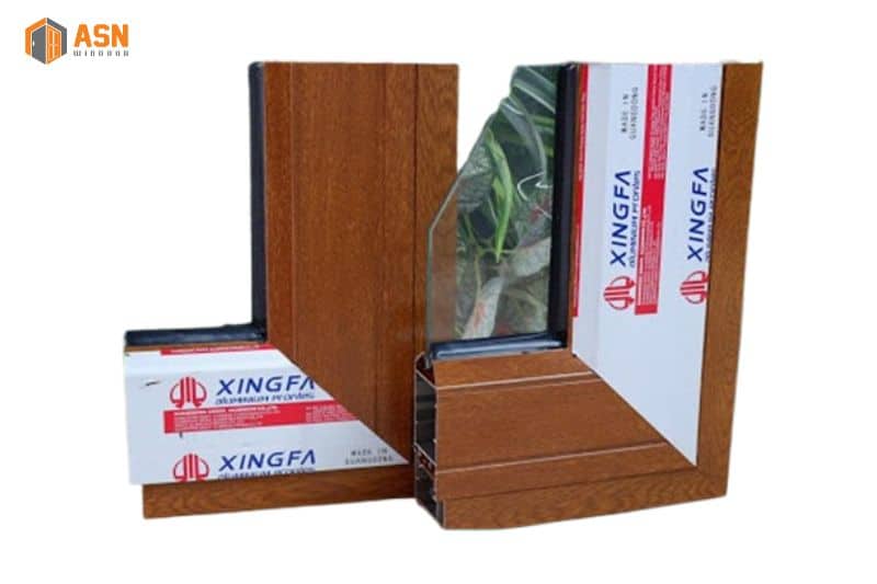 Nhôm Xingfa vân gỗ Quảng Đông