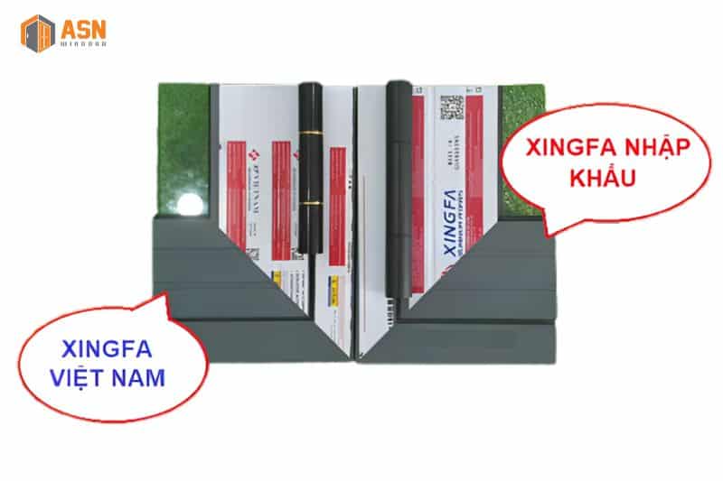 So sánh nhôm Xingfa Việt Nam và Quảng Đông