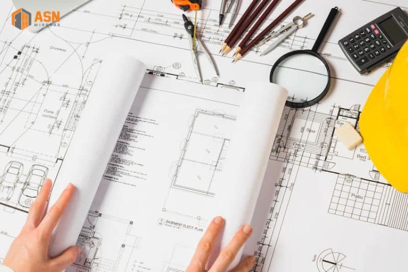 Bản vẽ CAD cửa nhôm Xingfa