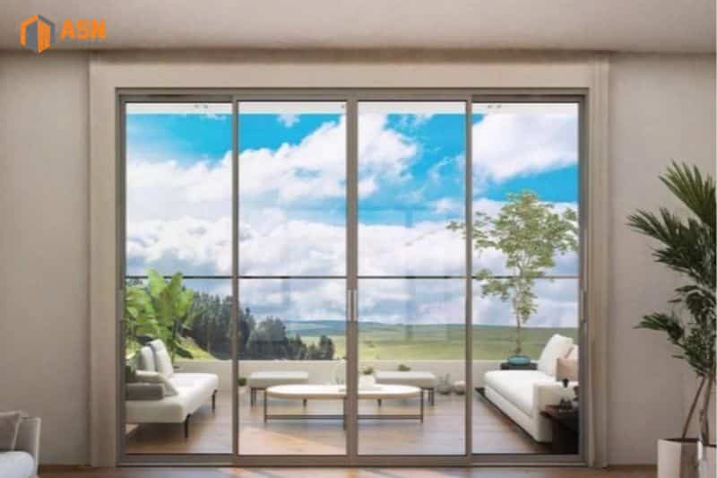 Cửa nhôm Xingfa 4 cánh