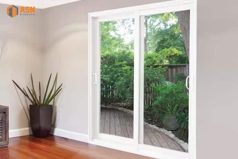 cửa nhôm Xingfa lùa 2 cánh