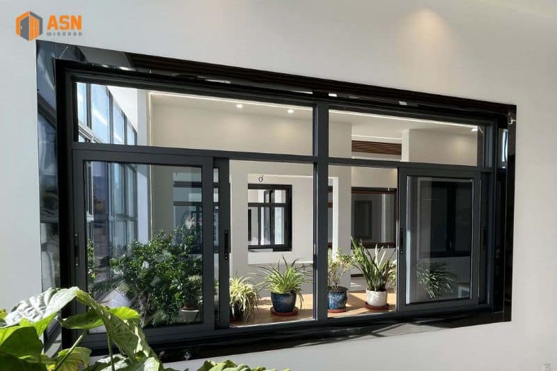 Cửa sổ lùa nhôm Xingfa
