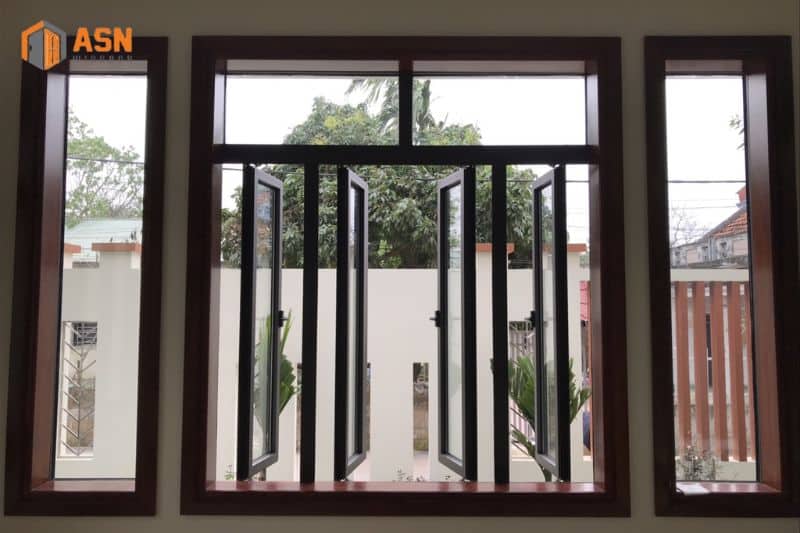 Cửa sổ mở lùa Xingfa hệ 55 Anodized - ED
