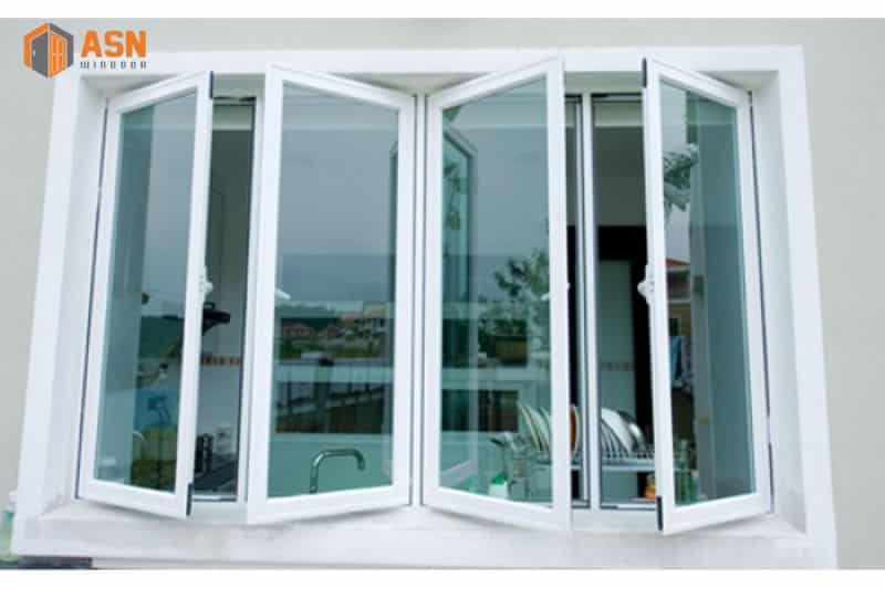 Cửa sổ mở lùa Xingfa hệ 55 Anodized - ED