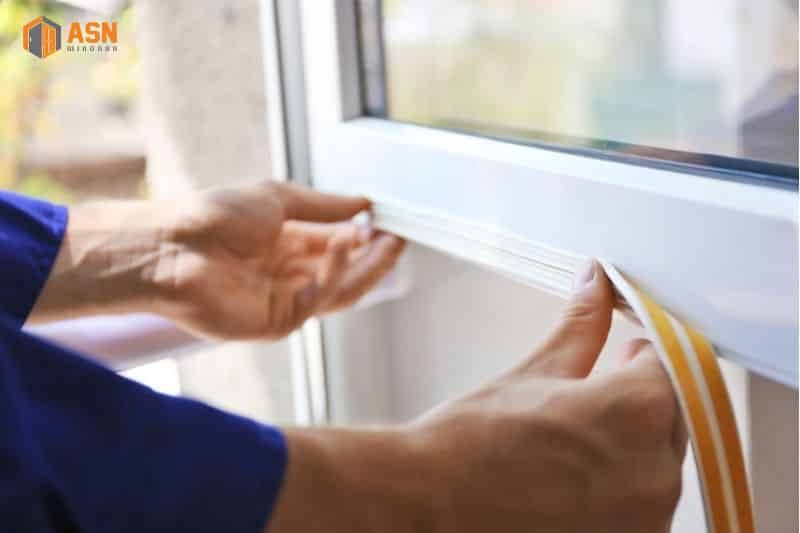 kích thước cửa đi 2 cánh nhôm Xingfa