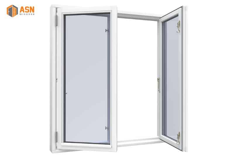 Kích thước cửa sổ 2 cánh Xingfa