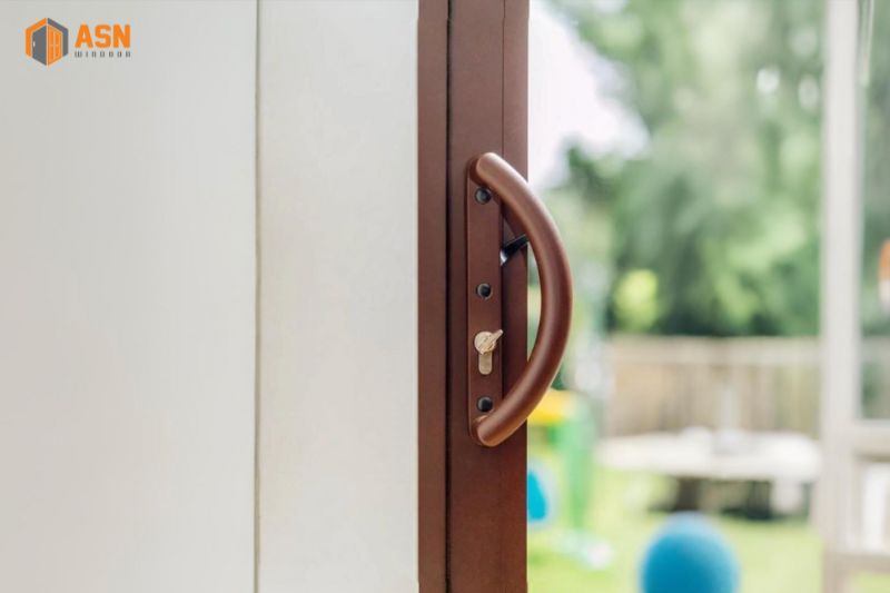 Cửa Nhôm Xingfa Màu Nâu Cà Phê