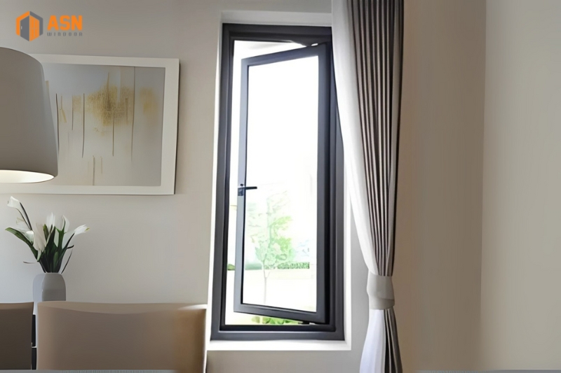 Cửa Sổ 1 Cánh Mở Quay