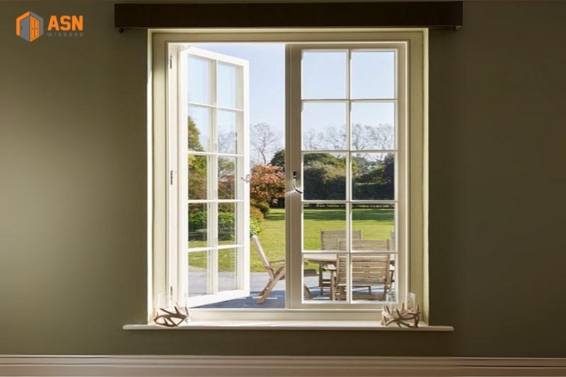 Cửa Sổ Mở Quay 2 Cánh