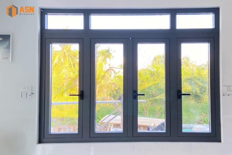 Cửa Sổ Mở Quay 4 Cánh