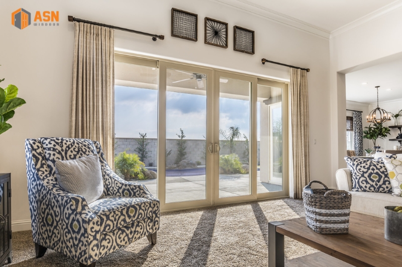 Cửa Trượt Quay 4 Cánh