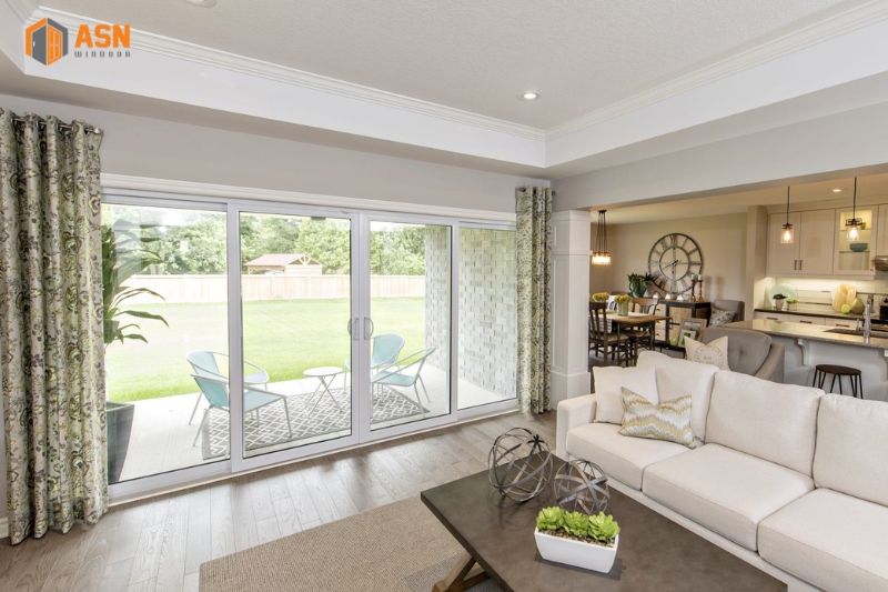 Cửa Trượt Quay 4 Cánh