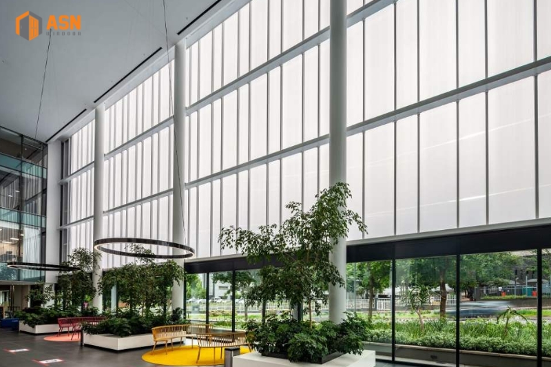 mặt dựng nhôm kính