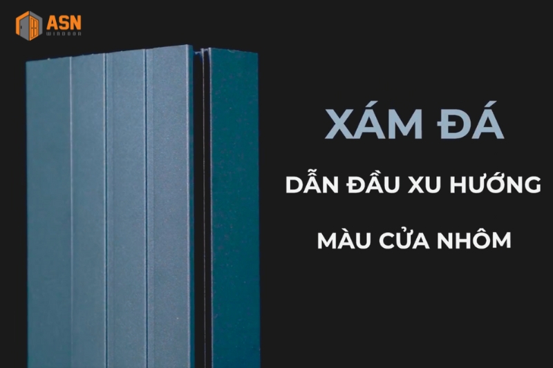 Nhôm Màu Xám Đá