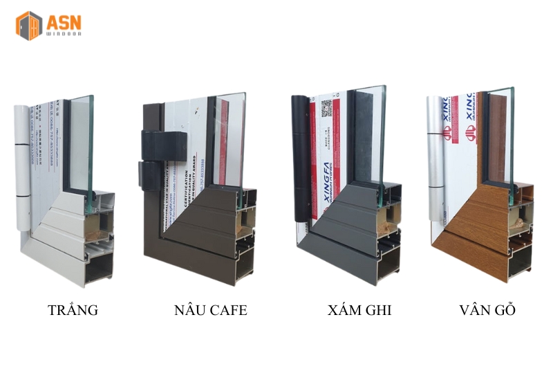 Các loại cửa nhôm Xingfa