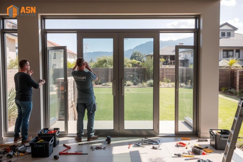 Cửa nhôm Xingfa hệ 55