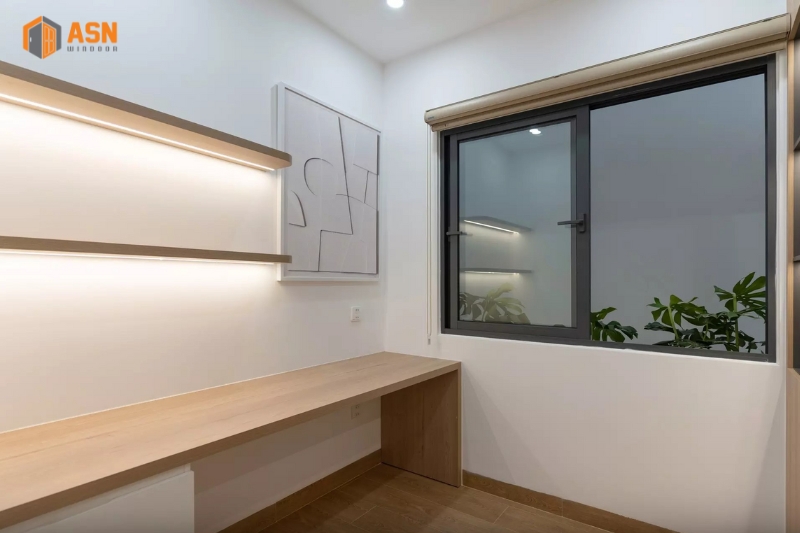 Cửa sổ lùa 2 cánh hệ 55