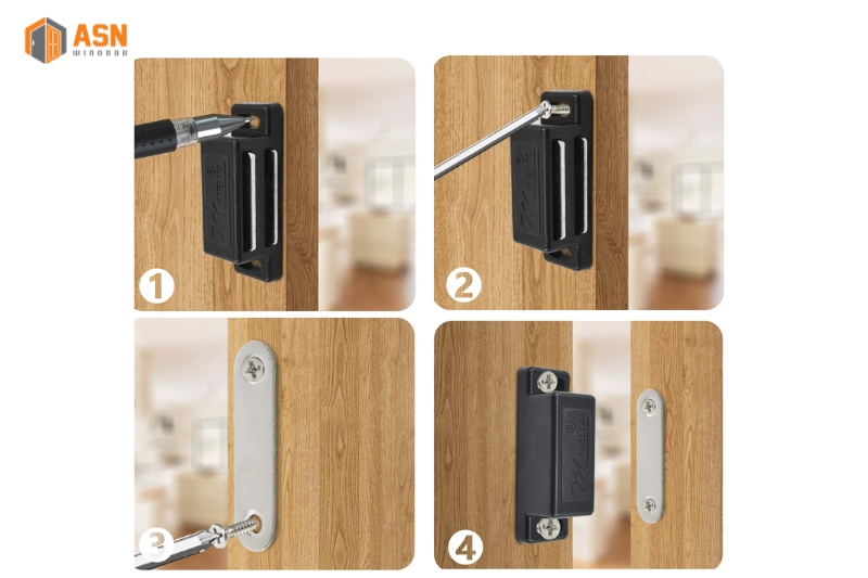 Cục hít cửa nhôm Xingfa