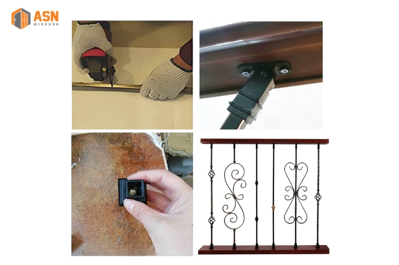 Giá lan can nhôm đúc