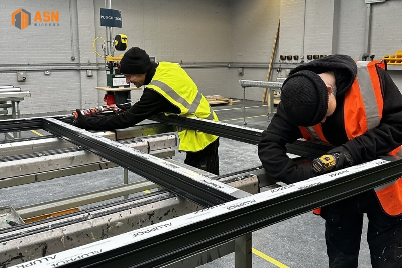 Mã nhôm Xingfa hệ 55