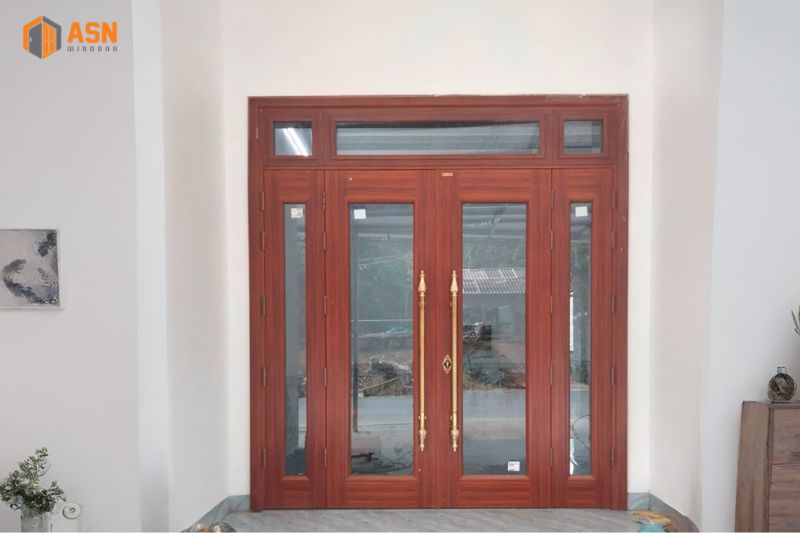 Cửa chính 4 cánh rộng bao nhiêu