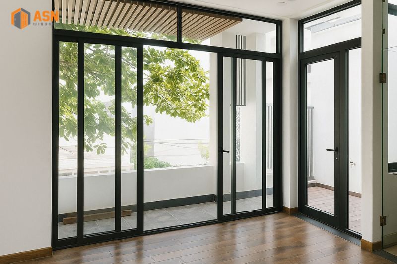 Cửa chính 4 cánh rộng bao nhiêu