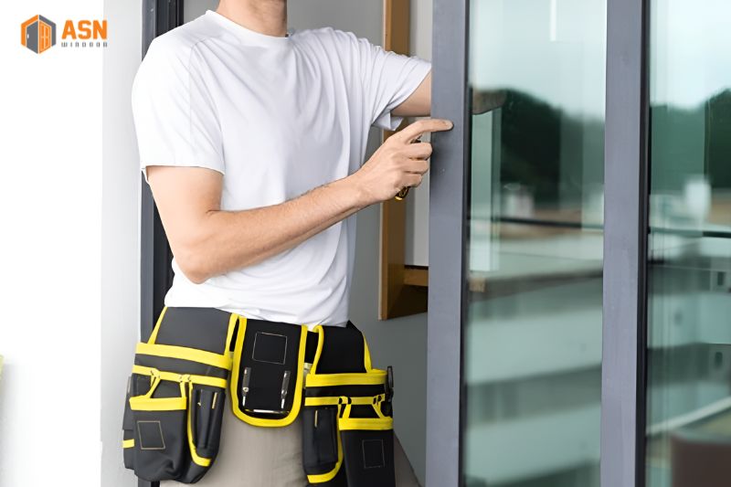 cửa nhôm xingfa 4 cánh giá bao nhiêu