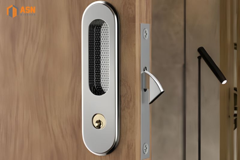 khóa cửa lùa 1 cánh