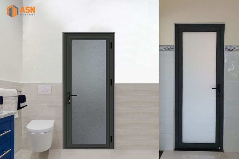 Kích thước cửa đi 1 cánh nhà vệ sinh