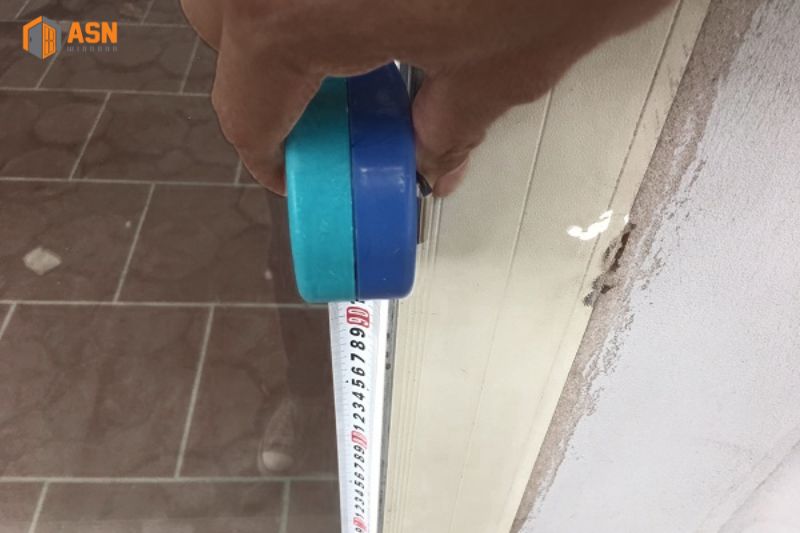 Kích thước cửa đi 1 cánh nhà vệ sinh