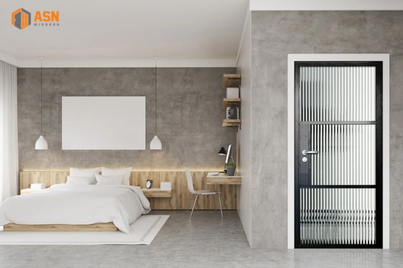 kích thước cửa đi 1 cánh phòng ngủ