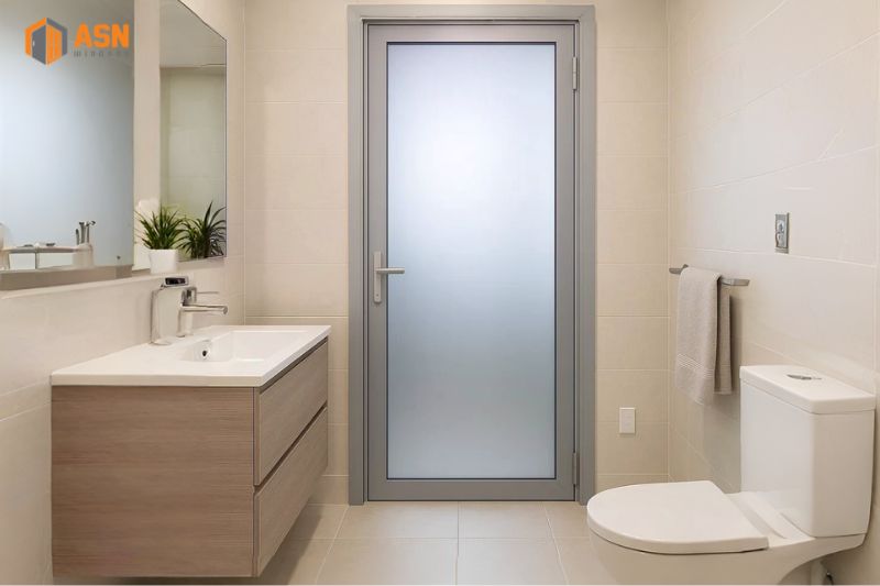 Kích thước cửa nhà vệ sinh nhôm Xingfa